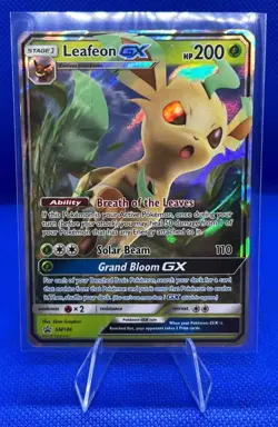 2016-19 Pokemon SM Black Star Promos Leafeon #SM146 - Image 1