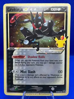 2019-2023 Pokemon Sw/Sh Black Star Promos Greninja #SWSH144 (A) - Image 1