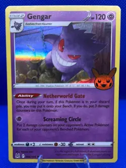 2023 Pokemon Gaming Trick or Trade Gengar #066/196 - Image 1