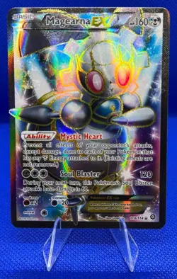 2016 Pokemon XY Steam Siege Magearna #110/114-LP TO MP - Image 1