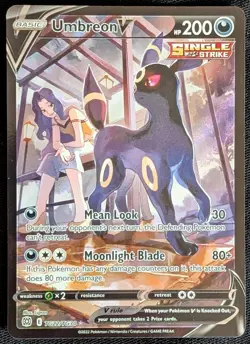 POKEMON - UMBREON V TG22/TG30 | BRILLIANT STARS TRAINER GALLERY | HOLO | NM - Image 1