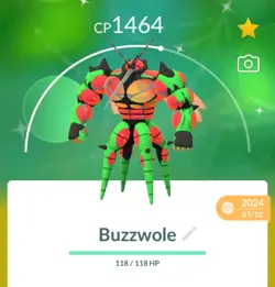 #0794 Shiny Buzzwole (Masskito) Pokemon Go [30 day trade] - Image 1