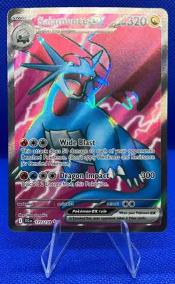 2025 Pokemon Journey Together Salamence ex #177/159 - Image 1