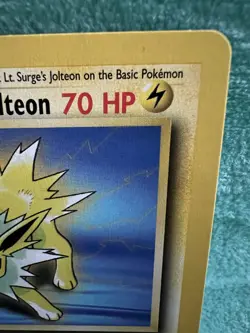 Lt. Surge's Jolteon 28/132 Gym Challenge (1st Edition) Pokemon TCG - Image 4