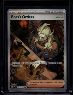 Pokemon TCG Boss's Orders 265/193 Paldea Evolved Special Rare NM - Image 1
