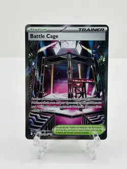 🔥Pokemon TCG-Battle Cage-116/094-Me02: Phantasmal Flames-Full Art-Holo-M/NM!🔥 - Image 1