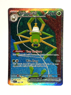 Pokemon TCG Spidops EX 243/198 SIR SV01: Scarlet & Violet Base Set - Image 1