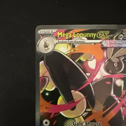 Pokemon Mega Lopunny EX 128/094 PFL: Rare Full Art Holo 330 HP - Image 2