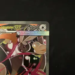 Pokemon Mega Lopunny EX 128/094 PFL: Rare Full Art Holo 330 HP - Image 4