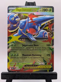 Mega Heracross ex 4/94: Phantasmal Flames Pokemon TCG Near Mint - Image 1
