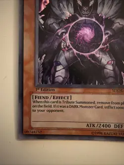 Caius the Shadow Monarch SDDE-EN001 The Dark Emperor 1st Edition - Image 4