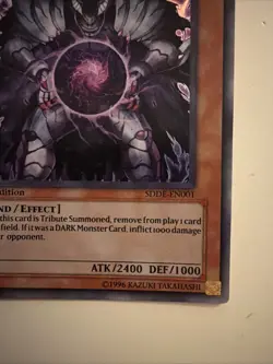 Caius the Shadow Monarch SDDE-EN001 The Dark Emperor 1st Edition - Image 5