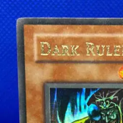 2003 Yu-Gi-Oh! Gaming Legacy of Darkness Dark Ruler Ha Des #LOD-001 - Image 3