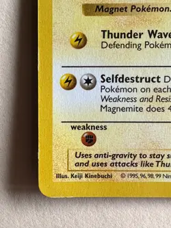 Pokemon Card - Magnemite Base Set (Shadowless) 53/102 Common - Image 5