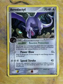 Aerodactyl 1/92 Holo Rare Ex Legend Maker Vintage Pokemon Card HP - Image 2