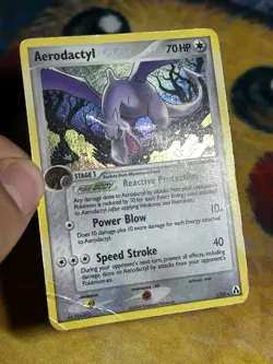 Aerodactyl 1/92 Holo Rare Ex Legend Maker Vintage Pokemon Card HP - Image 3