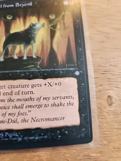 Howl from Beyond - Ice Age - Error Card - Misprint & Miscut - MTG Magic - Image 3