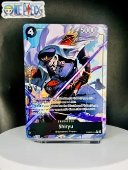 One Piece Card Game 🏴‍☠PRB02-015 Shiryu RARE NM Alt Art Foil ENGLISH - Image 1