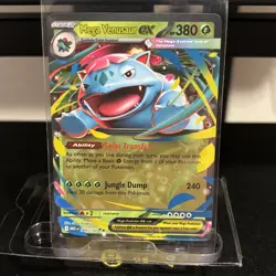 Pokemon TCG Mega Venusaur EX Holo Double Rare Card 003/132 - Image 1