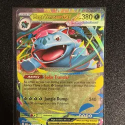 Pokemon TCG Mega Venusaur EX Holo Double Rare Card 003/132 - Image 4