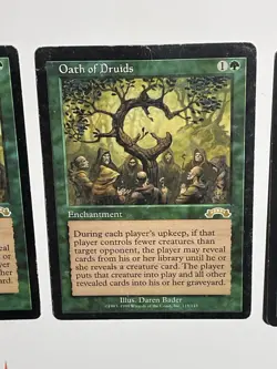 1x - MTG - Magic the Gathering Oath of Druids (115/143) Exodus HP - Image 4