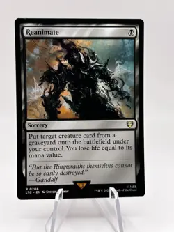 Reanimate 0206 Commander: The Lord of the Rings LTC MTG NM - Image 1