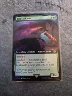 Tifa Lockhart (Extended Art) Foil R FIN 473 NM mtg - Image 1