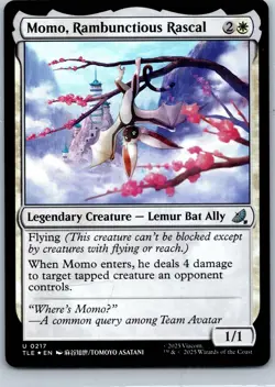 Momo, Rambunctious Rascal (0217) U Avatar: The Last Airbender: Eternal-Legal 217 - Image 1