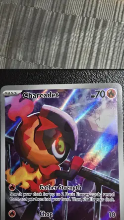 Charcadet 022 Pokemon Center ETB Phantasmal Flames Stamped Promo - Image 2