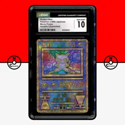 Pokemon CGC 10 Ancient Mew I CORRECTED Holo Nintendo 1999 Movie Promo Japanese - Image 1