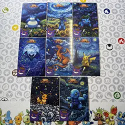 8 Star Holo Van-Gogh Snorlax Charizard +++ Card Database Non-TCG Pokemon Peru - Image 1
