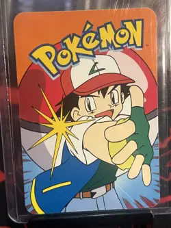 Pokemon Vending Prism Holo Sticker Card Gastly #092 2000 Series CG 8 NM-MT - Image 2