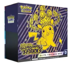 Pokemon TCG Surging Sparks Pokemon Elite Trainer Box ETB Factory Sealed - Image 1