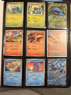 Pokemon TCG Scarlet & Violet 151 Collection - *Partial* Set with Binder - Image 1