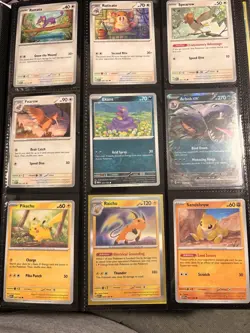 Pokemon TCG Scarlet & Violet 151 Collection - *Partial* Set with Binder - Image 3