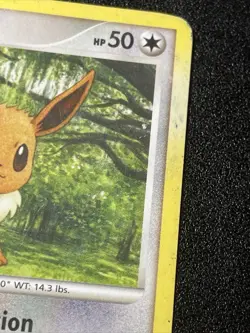 Pokemon TCG Eevee 59/111 Common Platinum Rising Rivals (Heavy Played) - Image 5