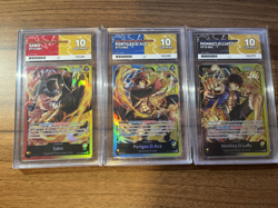 One Piece Three Brothers Deck ST13-001, 002, 003 Sequential - ACE 10 - Image 1
