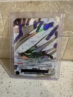 Ground Death (Alternate Art) OP14-096 The Azure Sea's Seven Foil One Piece NM - Image 1