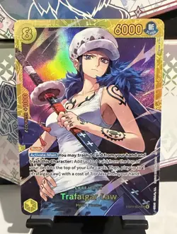 Trafalgar Law EB03-062 Extra Booster: One Piece Heroines Edition Foil - SEC - Image 1