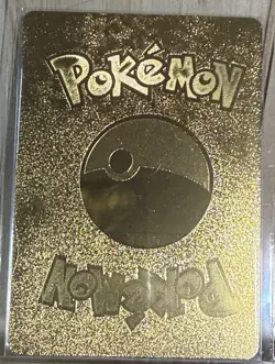 Charizard 120 HP Gold Foil Pokemon Card Fan Art - Image 2