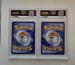 POKEMON 2010 2 CARD SET (VERY RARE) SUICUNE & ENTEI LGND. (EX-MT) PSA 6 - Image 2