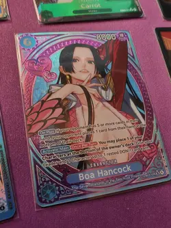 Boa Hancock EB03-026 SP Super Rare Foil Character Card One Piece - Image 1