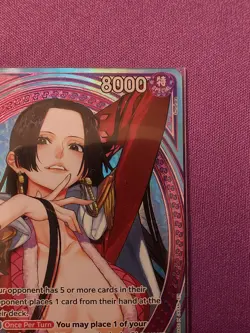 Boa Hancock EB03-026 SP Super Rare Foil Character Card One Piece - Image 2