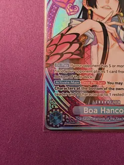 Boa Hancock EB03-026 SP Super Rare Foil Character Card One Piece - Image 4