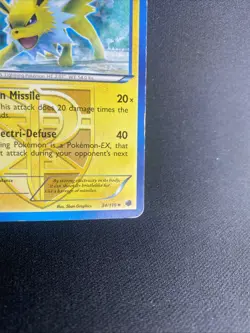 Pokemon Jolteon TCG Plasma Freeze 34/116 Regular Uncommon Card - Image 4