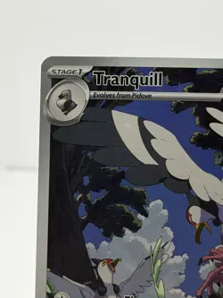 NM Tranquil 149/086 Black Bolt Illustration Rare Pokemon Card Near Mint - Image 2