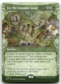 For the Common Good (Showcase) #321 (NM) Bloomburrow BLB Magic MTG - Image 1