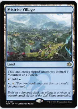 Mistrise Village Tarkir: Dragonstorm #261 MTG NM / M - Image 1