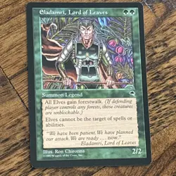 MtG Magic Eladamri, Lord of Leaves (Tempest, 1997) Lightly Played condition - Image 1