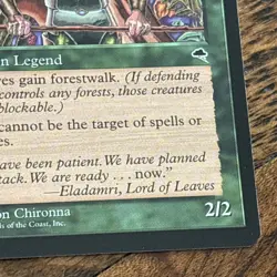 MtG Magic Eladamri, Lord of Leaves (Tempest, 1997) Lightly Played condition - Image 3